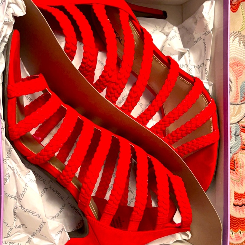 DSW Red High Heels